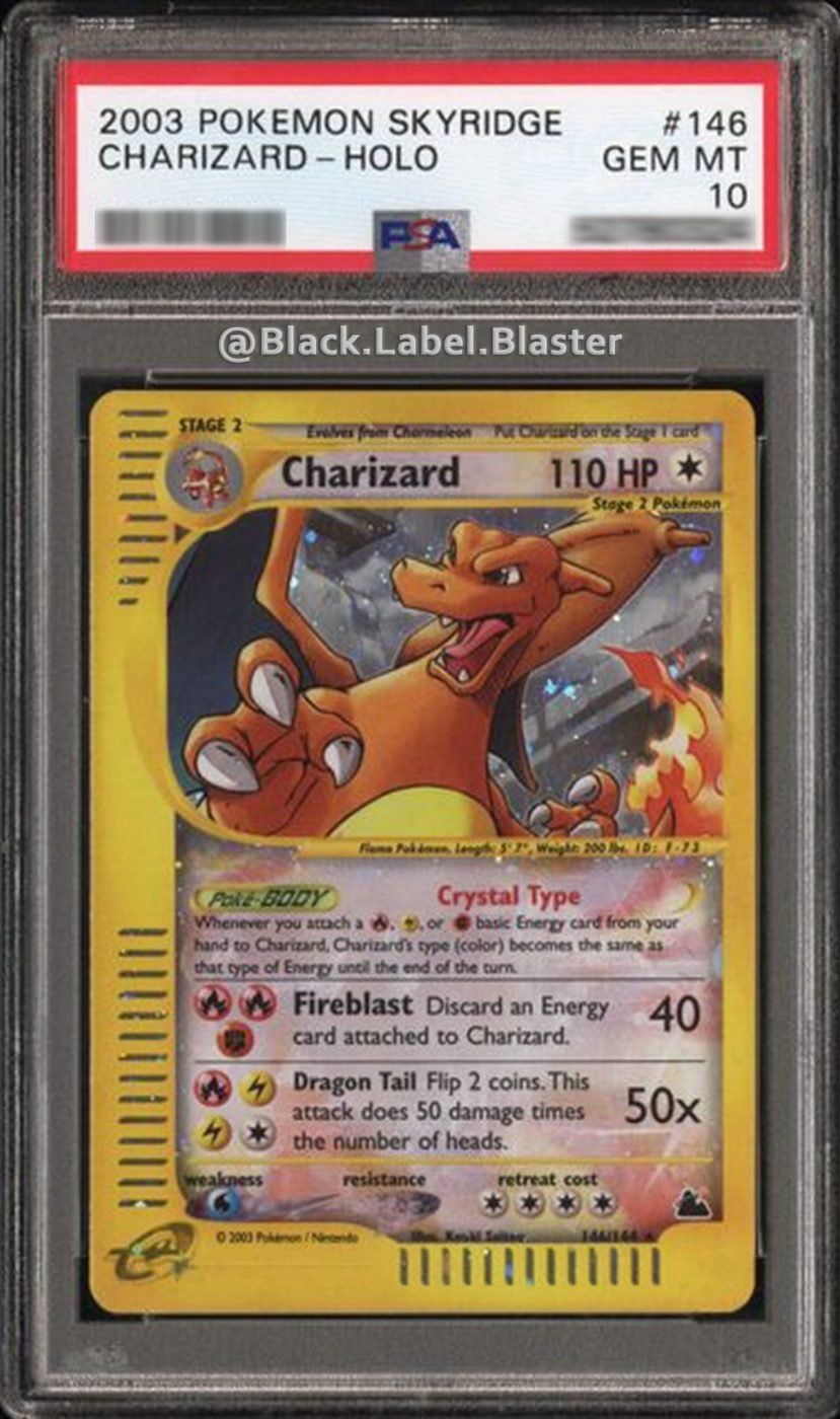 Crystal Charizard PSA 10