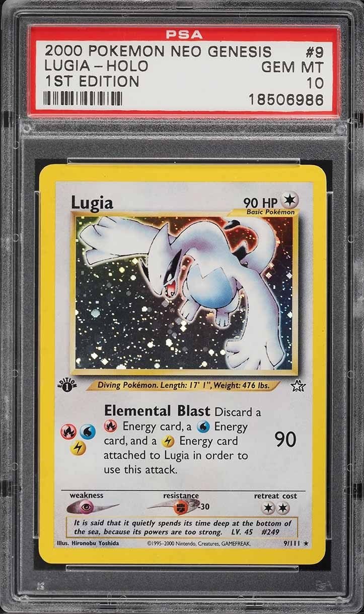 Neo Genesis Lugia PSA 10