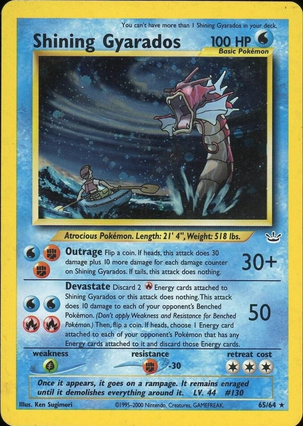 Shining Gyarados PSA 10